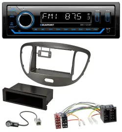Blaupunkt MP3 Bluetooth USB AUX Autoradio für Hyundai i10 2008-2013 dunkelsilber
