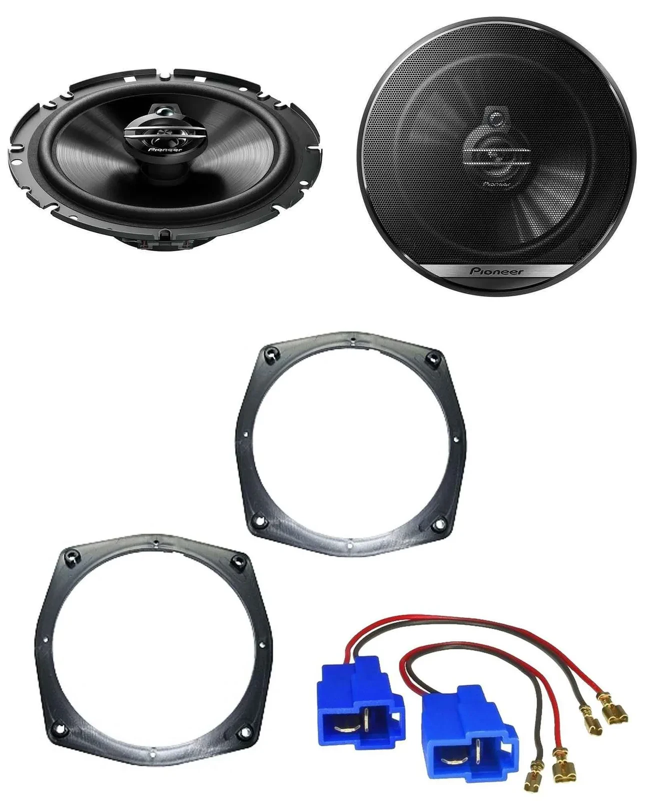 Pioneer 3-Wege 300Watt 16,5cm Lautsprecher für Mitsubishi Lancer Galant Pajero S