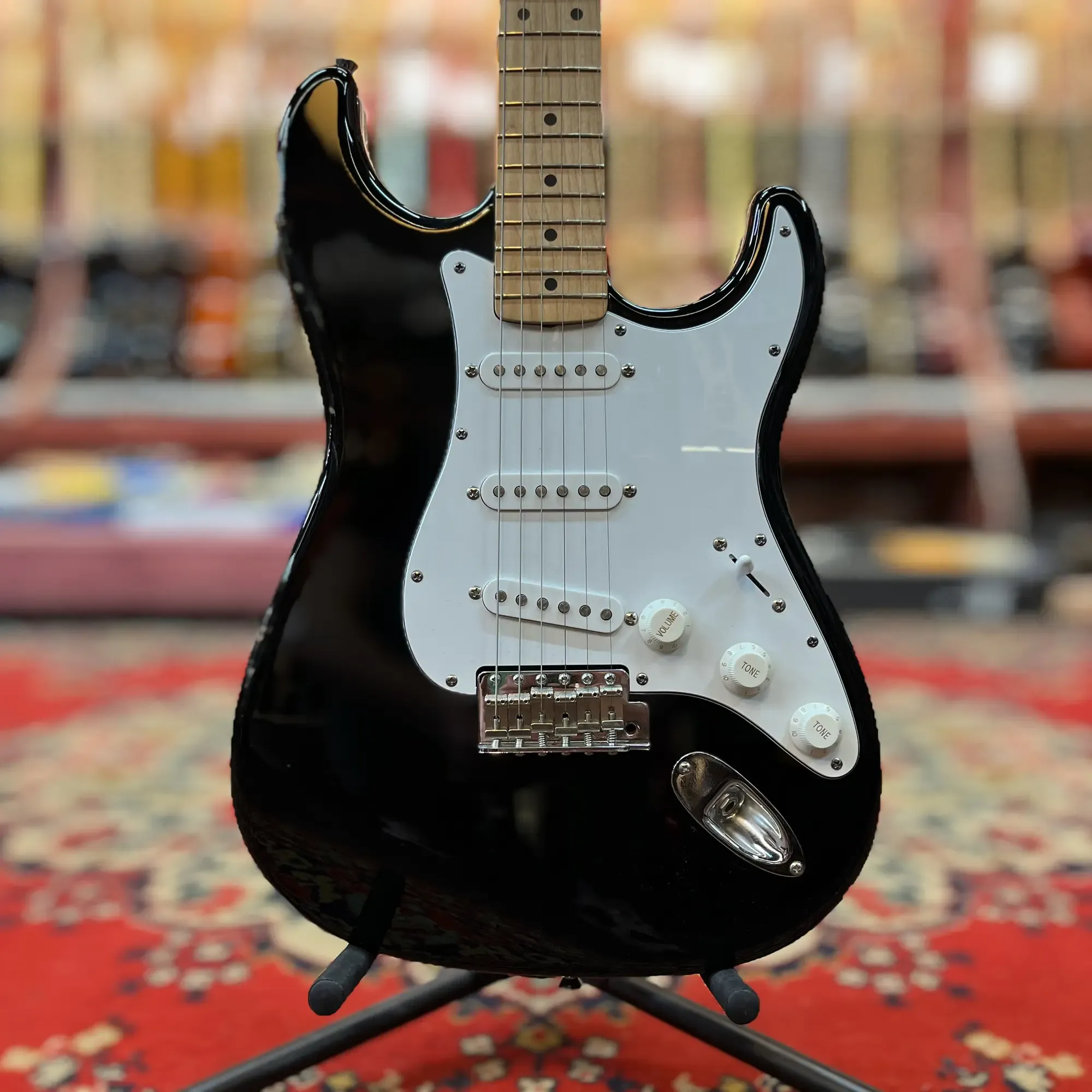 Электрогитара Bacchus Universe Stratocaster SSS Black China 2010's