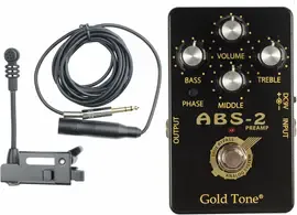 Педаль для акустической гитары Gold Tone ABS-2 Banjo Resonator Preamp