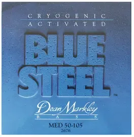 Струны для бас-гитары Dean Markley Blue Steel 2676 50-105