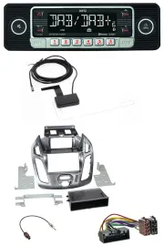 Dietz DAB Bluetooth USB MP3 Autoradio für Ford Transit Connect 2012-2018 Display