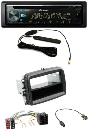 Pioneer CD MP3 AUX DAB USB Autoradio für Fiat 500L (mit ISO, ab 2012)