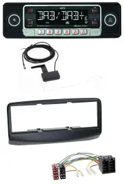 Dietz DAB Bluetooth USB MP3 Autoradio für Fiat Multipla 186 Facelift 2006-2010