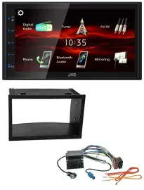 JVC USB Bluetooth MP3 DAB 2DIN Autoradio für VW Golf IV Polo Passat T4 Fox Quadl