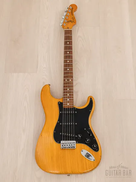 Электрогитара Fender Dan Smith Stratocaster SSS Natural w/case USA 1982