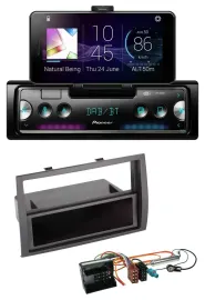 Pioneer USB MP3 Bluetooth DAB Autoradio für Citroen Jumper 2006-2011 Quadlock