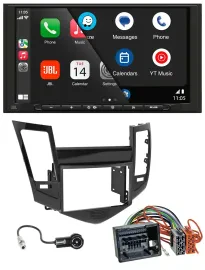 JBL USB 2DIN MP3 Bluetooth AUX Autoradio für Chevrolet Cruze ab 2009