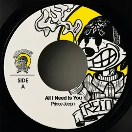 Виниловая пластинка Prince Jeepni - All I Need Is Your Love b/w Psycho For Your Love (Dub Version) [
