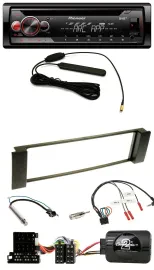 Pioneer CD USB Lenkrad DAB MP3 Autoradio für Audi A3 A6 2000-2004