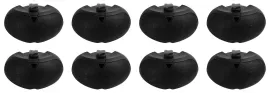 (8) Rockville D4-16 Black Dual 4" 16-ohm Swivel Outdoor Home Patio Speakers