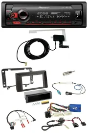 Автомагнитола Pioneer DAB, USB, Bluetooth для Dacia Duster (с 2021), поддержка управления с руля