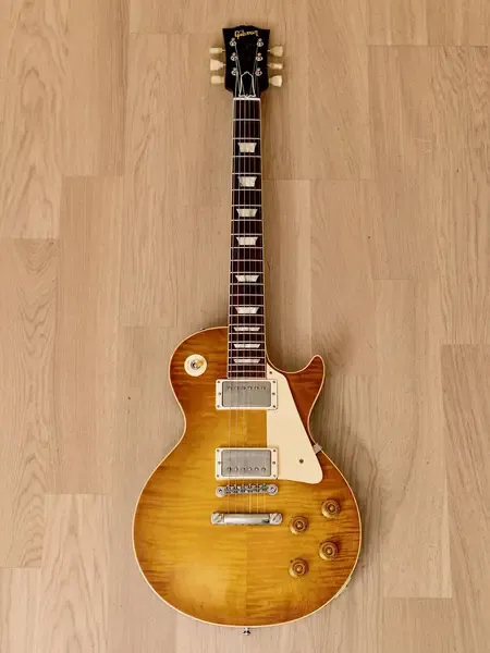 Электрогитара Gibson Custom Shop Historic 1958 Les Paul Standard R8 HH Honey Burst w/case USA 2020