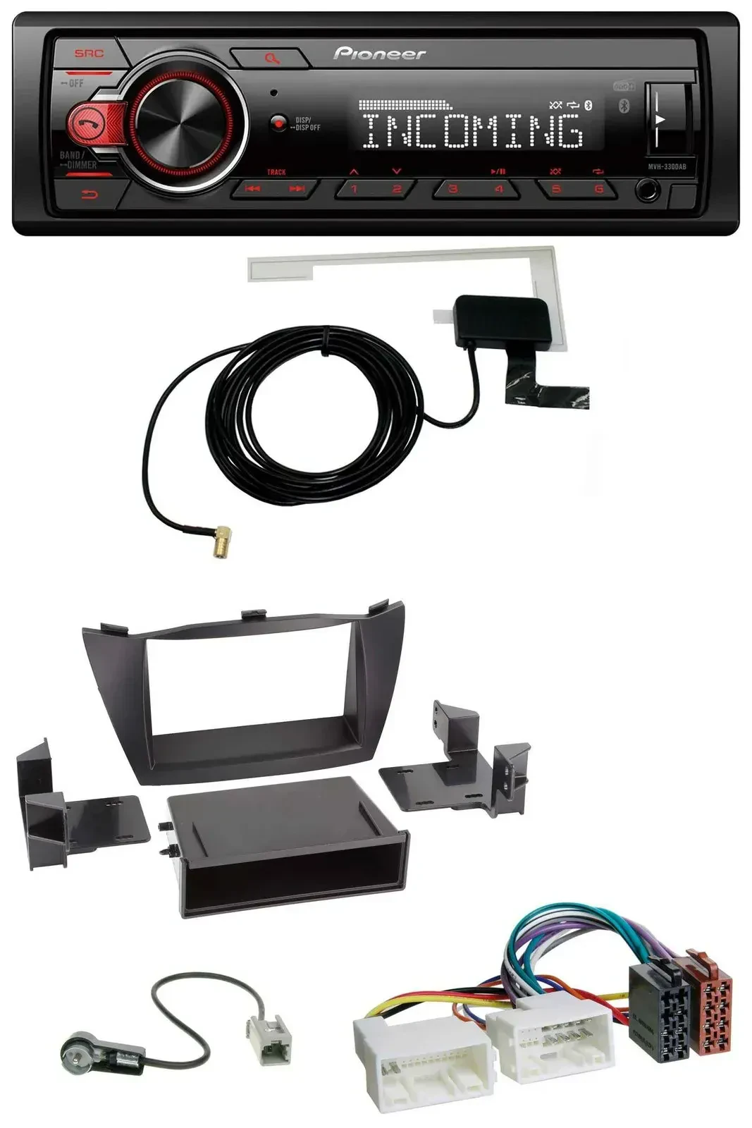 Автомагнитола для Hyundai Tucson (2010–2015) Pioneer USB MP3 DAB Bluetooth
