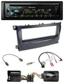 Pioneer DAB Lenkrad CD USB Bluetooth Autoradio für Ford Focus C-Max Galaxy ab 07