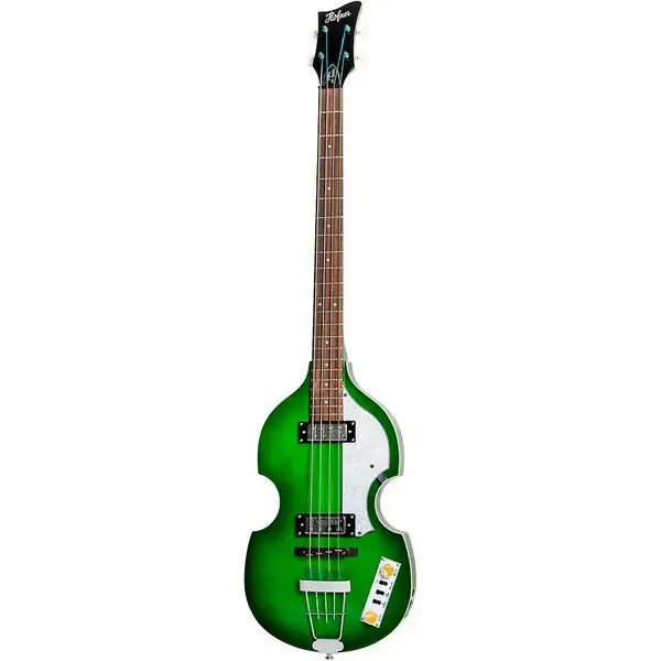 Полуакустическая бас-гитара Hofner Ignition Violin Bass Green Burst