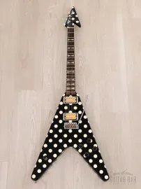 Электрогитара Fernandes FV-105RR Randy Rhoads Flying V HH Polka Dot w/gigbag Japan 1990s