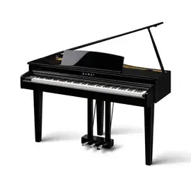 Цифровое пианино классическое Kawai DG30 EP с рояльной крышкой и корпусом
