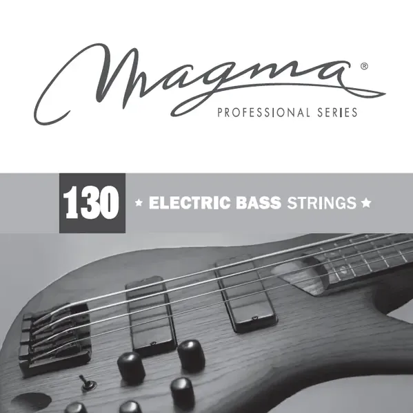 Струна одиночная для бас-гитары Magma Strings BS130N Nickel Plated Steel 130