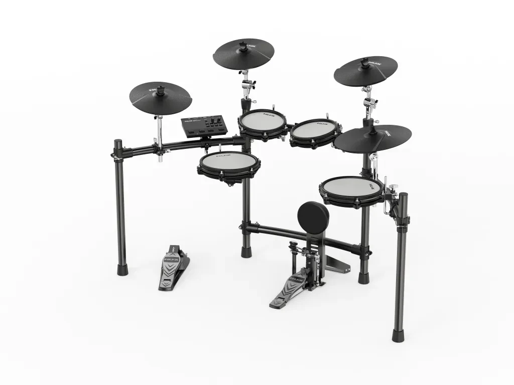 Электронные барабаны NUX DM-310 All Mesh, 18 пресетов, черный