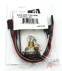 EMG 25k Solderless B122 Volume Control Pot Split Shaft (3272.00)