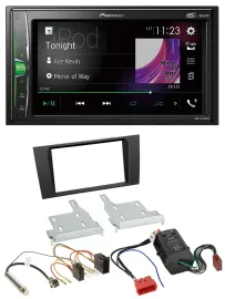 Pioneer 2DIN MP3 DAB USB Bluetooth Autoradio für Audi A4 B5 99-01 Symphony Bose