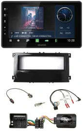 Kenwood Lenkrad Bluetooth USB DAB Autoradio für Ford Focus ab 07 Galaxy C-Max sc