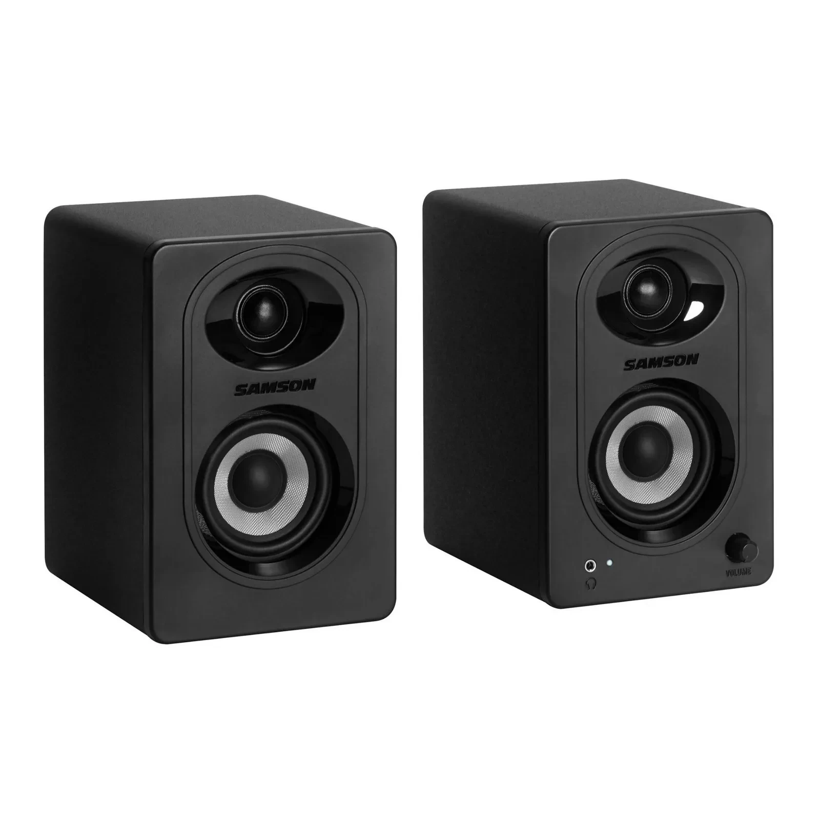 Б/У активный студийный монитор Samson MediaOne M30BT 3", 20 Вт, Bluetooth, черный (набор, пара)