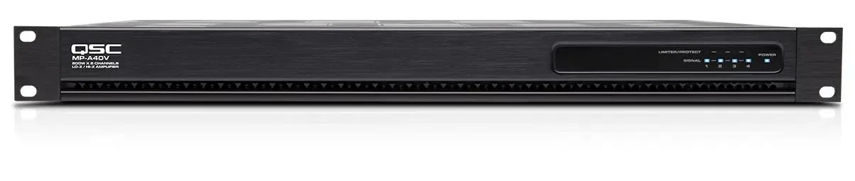 Усилитель мощности QSC MP-A40V с технологией FlexAmp 800Вт, 4 x 200Вт