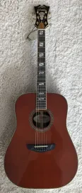 D'Angelico Excel Lexington Acoustic Electric Guitar Auburn Finish, DAED300AUBGP