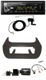 Автомагнитола Pioneer Bluetooth, DAB, USB, поддержка управления с руля, для Citroen Nemo, Fiat Fiorino, Peugeot