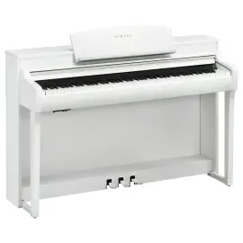 Цифровое пианино классическое Yamaha CSP-255WH с банкеткой