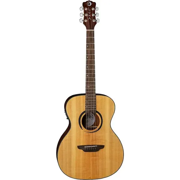 Электроакустическая гитара Luna Guitars Wabi Sabi Solid Top Folk Satin Natural