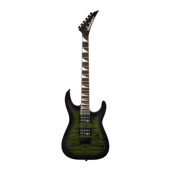 Jackson JS Series Dinky Arch Top JS32Q DKA HT Guitar Transparent Green Burst