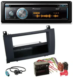 Pioneer MP3 DAB USB CD Bluetooth Autoradio für Mercedes SLK (R171, 2004-2011)