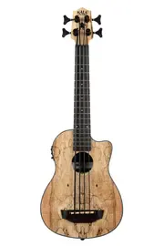 Укулеле Kala Spalted Maple Acoustic-Electric U-Bass Natural