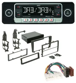 Dietz USB DAB MP3 Bluetooth Autoradio für Lexus IS 300 (XE1, 2001-2005)