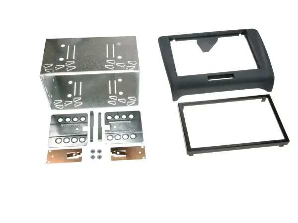 Radioblende Set Doppel DIN Autoradio für Audi TT (8J 2006-2014)
