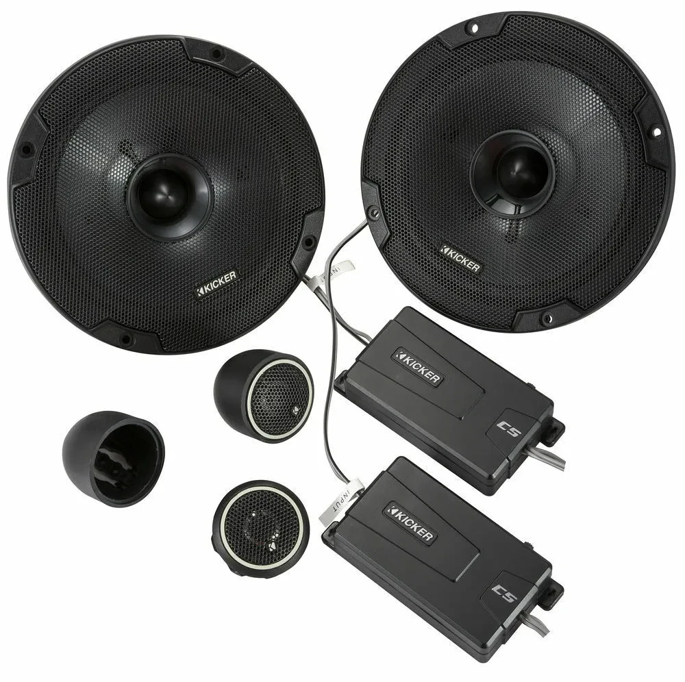 Kicker CS Series 46CSS674 300W 6-3/4" Car Audio Component Speaker System
