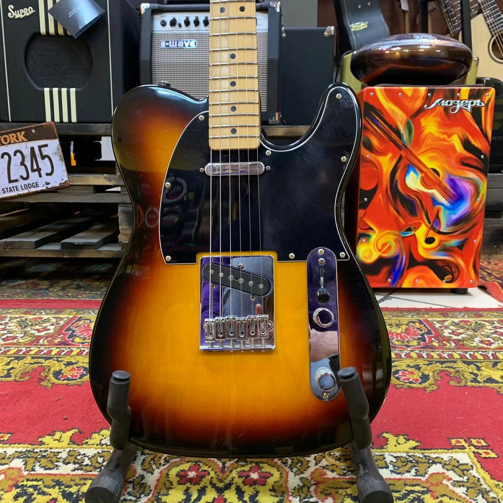 Fender Standart Telecaster SS Sunburst Mexico 2007 купить в SKIFMUSIC |  552987