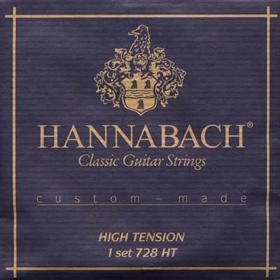 Струны для классической гитары Hannabach 728HTC CARBON Custom Made 28-44