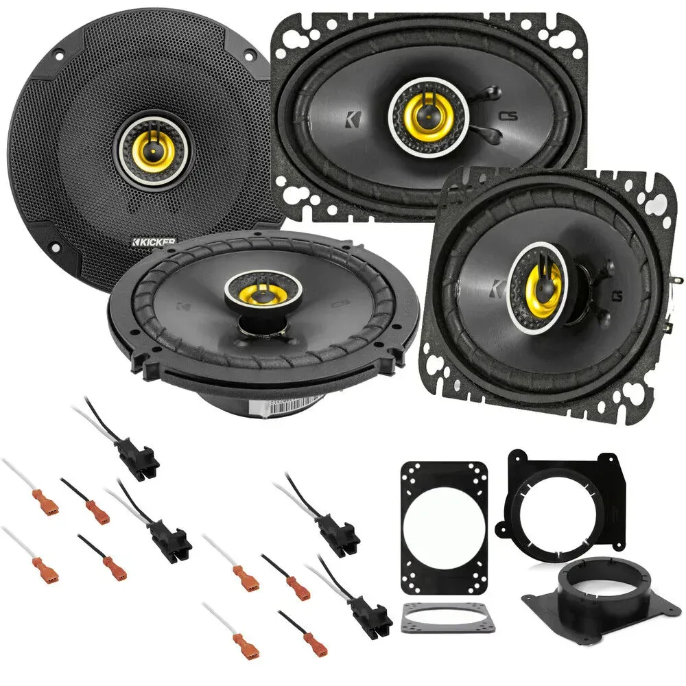 Автодинамики для GMC Sonoma 1998–2004 Kicker Factory Speaker Replacement Package (набор)