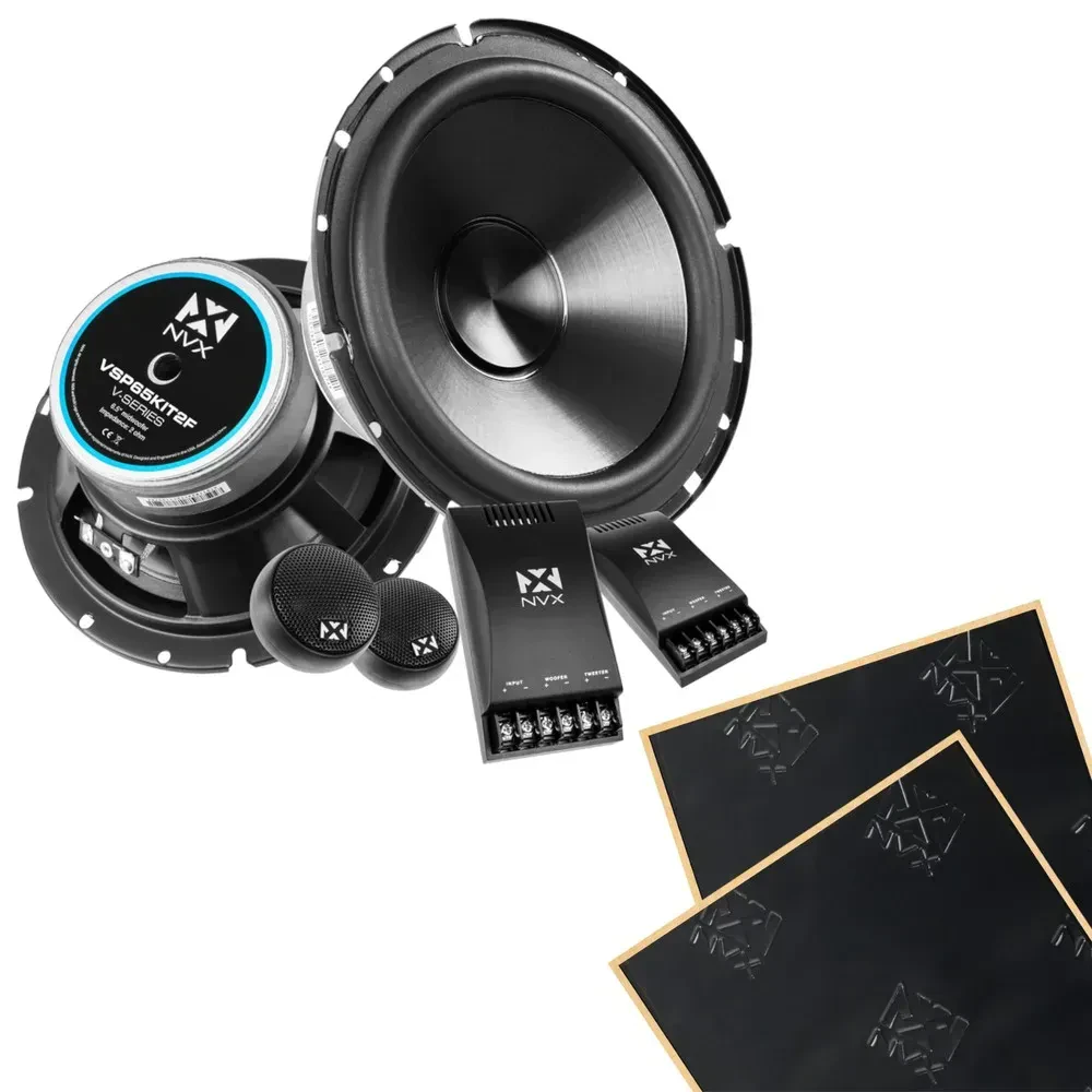 Пассивная акустическая система для авто NVX VSP65KIT2F V-Series 2-Way 250W с шумоизоляцией