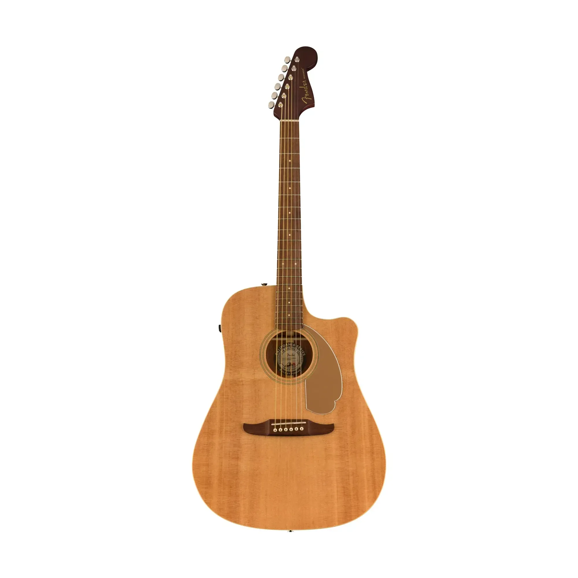 Электроакустическая гитара Fender California Redondo Player Dreadnought Natural