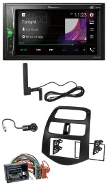 Автомагнитола для Chevrolet Spark (с 2013) Pioneer 2DIN, MP3, DAB, AUX, Bluetooth