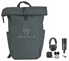 Se Electronics DYNACASTER DCM8 Dynamic Recording Microphone+Headphones+Backpack