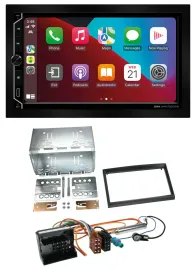 Автомагнитола для Citroen Berlingo/C2/C3/Jumpy ESX 2-DIN, DAB, USB, MP3, Bluetooth