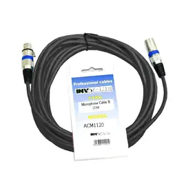 Микрофонный кабель Invotone ACM1120/BK 20 м