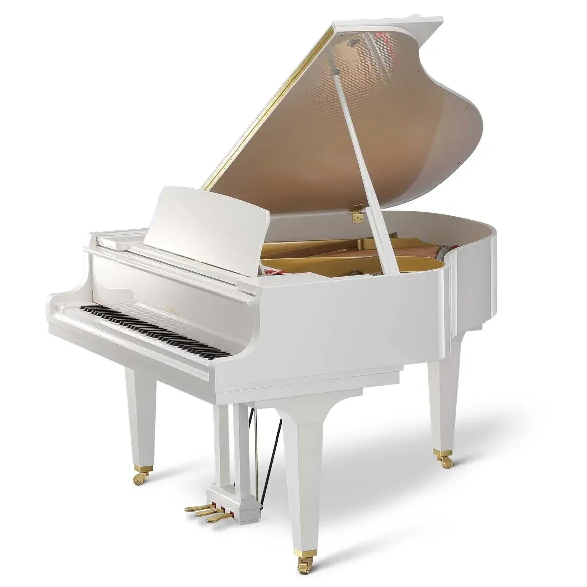 Рояль акустический Kawai GL-30 WH/P White Polished