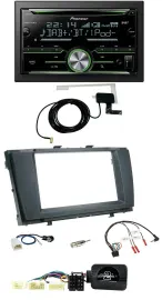 Pioneer CD USB Lenkrad Bluetooth 2DIN DAB Autoradio für Toyota Avensis 2009-2011
